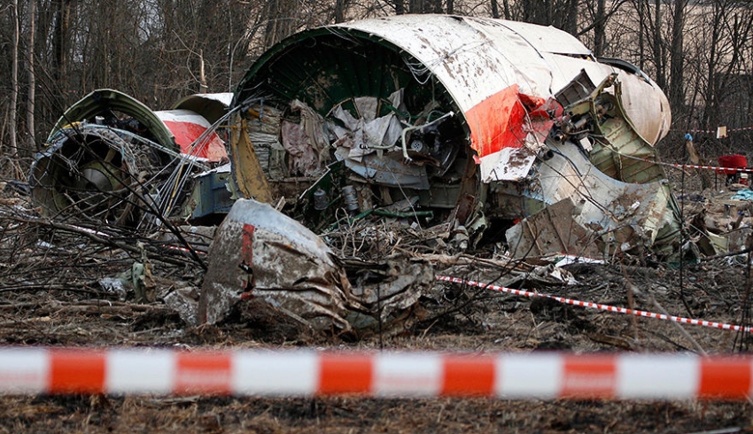 На осколках разбившегося самолёт Леха Качиньского обнаружили следы тротила