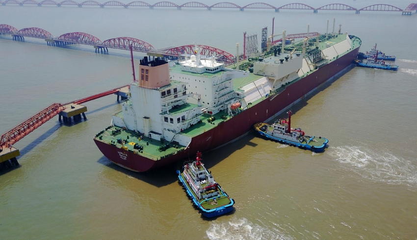 В КНР построят крупнейший в мире танкер для транспортировки сжиженного газа